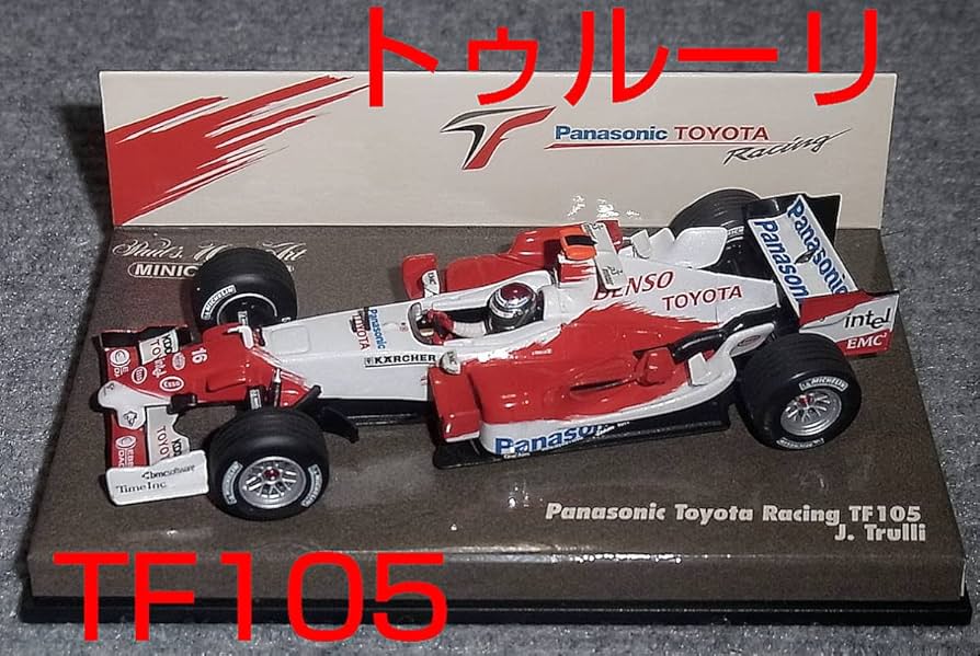 Amazon.co.jp: ミニカー別注 1/43 ミニカー TF105 トゥルーリ